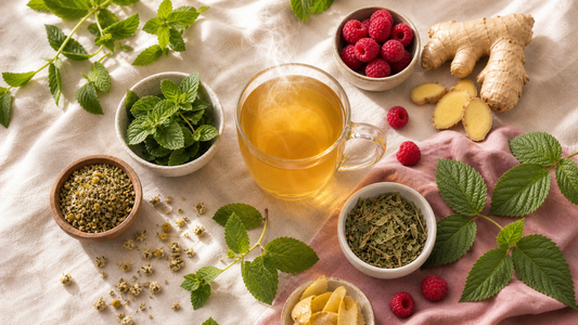 Herbal tea blend comparison for women's cycle